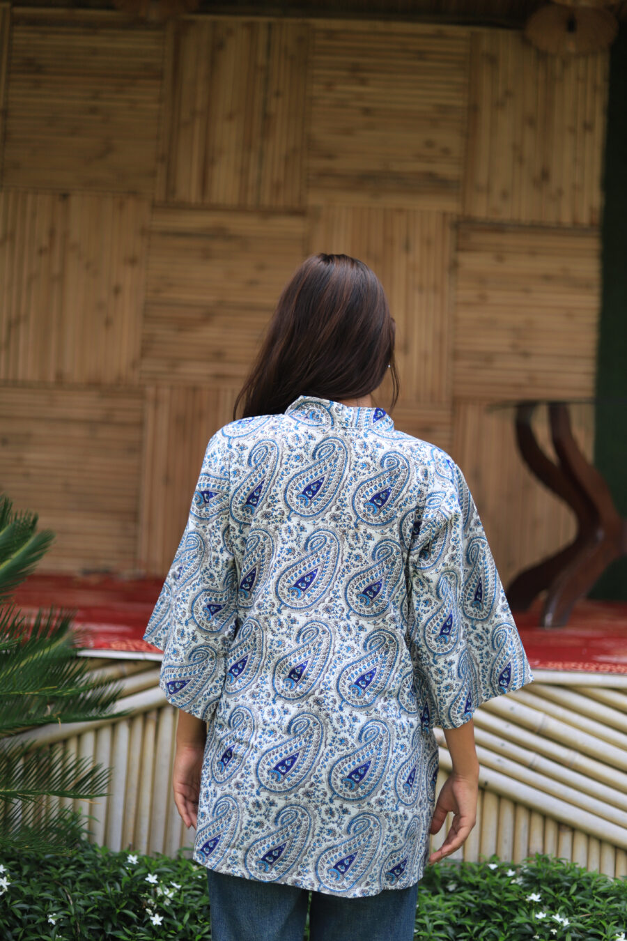 Hand block print Women Cotton Printed top - Image 2